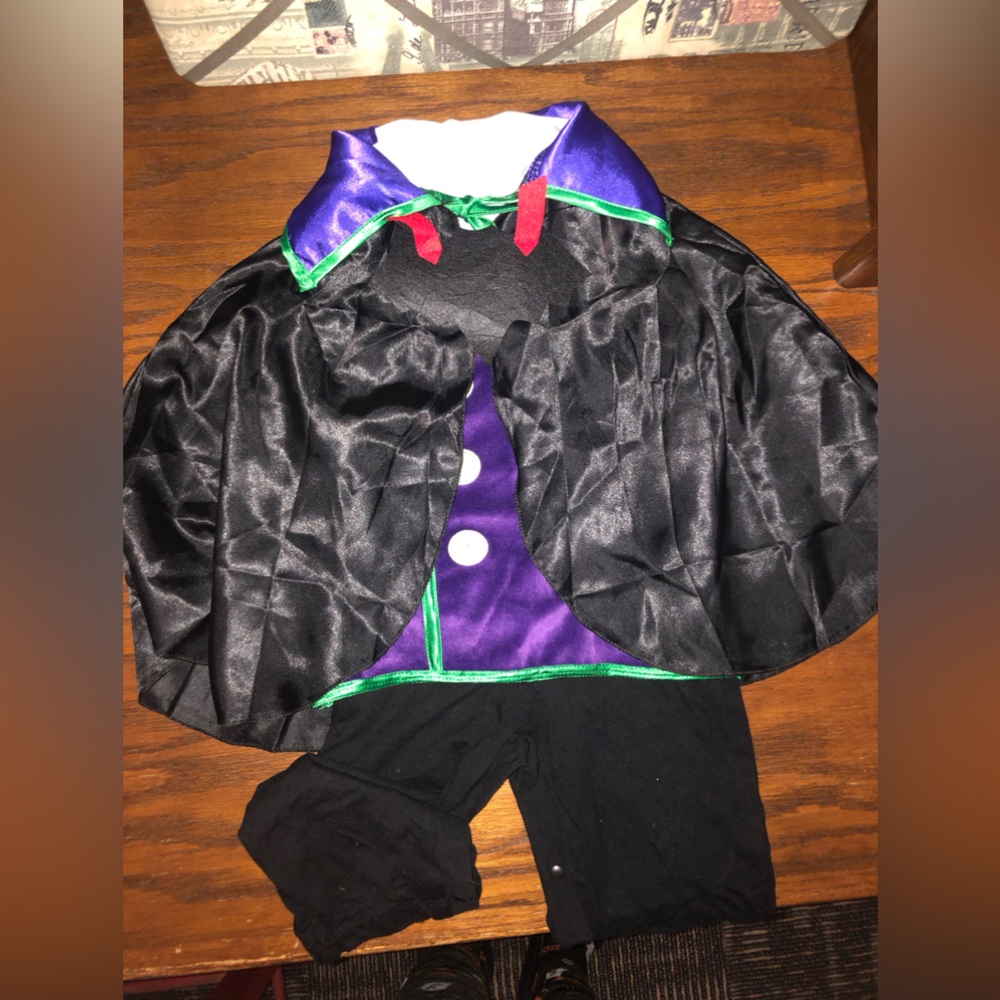 Toddler Dracula Costume